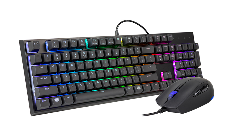 Cooler Master Combo Keyboard &amp; Mouse Masterkeys Lite L Intelligent RGB  131017